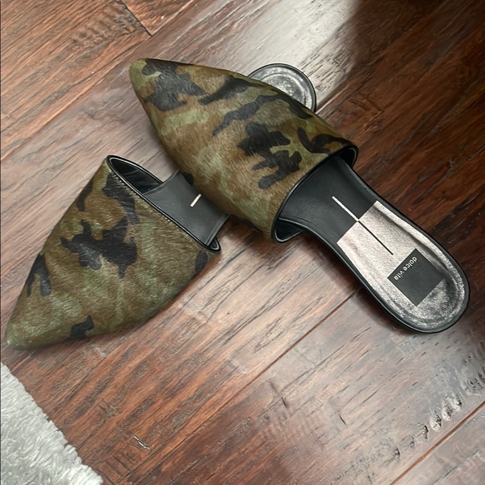 DOLCE VITA 
Camouflage Mules for Women